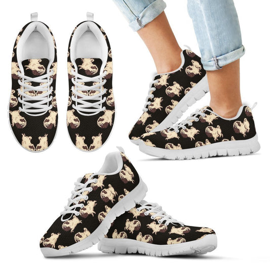 Pug Lover Kid's Sneakers-6teenth World™-Kid's Sneakers-11 CHILD (EU28)-Vibe Cosy™