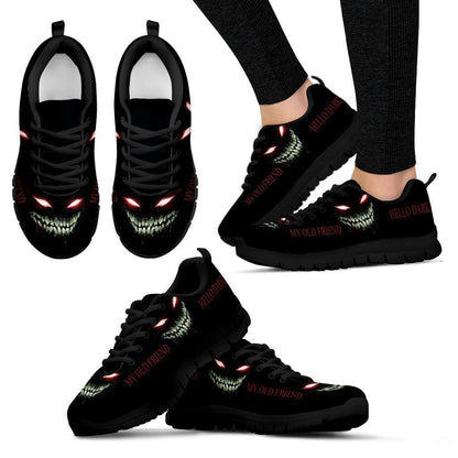 Hello Darkness - My old friend-Shoes-6teenth Outlet-Men's Sneakers - White - Hello Darkness-US5 (EU38)-Vibe Cosy™