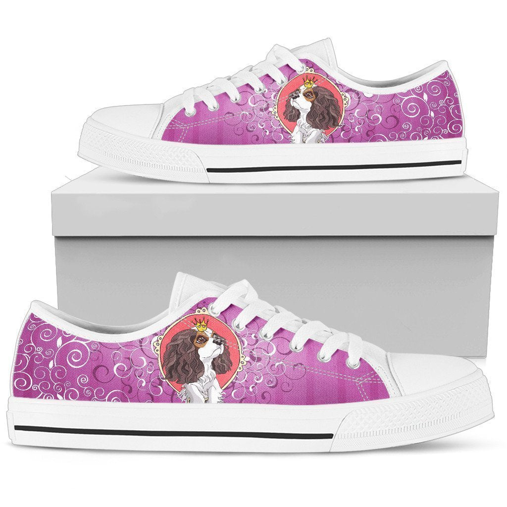 Cocker Spaniel Women's Low Top Shoe-6teenth World™-Women's Low Top Shoe-US5.5 (EU36)-Vibe Cosy™