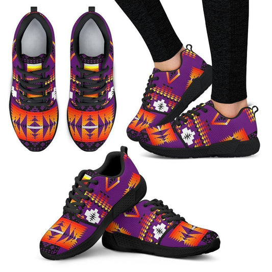 Seven Tribes Purple Sopo Women's Athletic Sneakers-6teenth World™-Women's Athletic Sneakers-US5 (EU35)-Vibe Cosy™