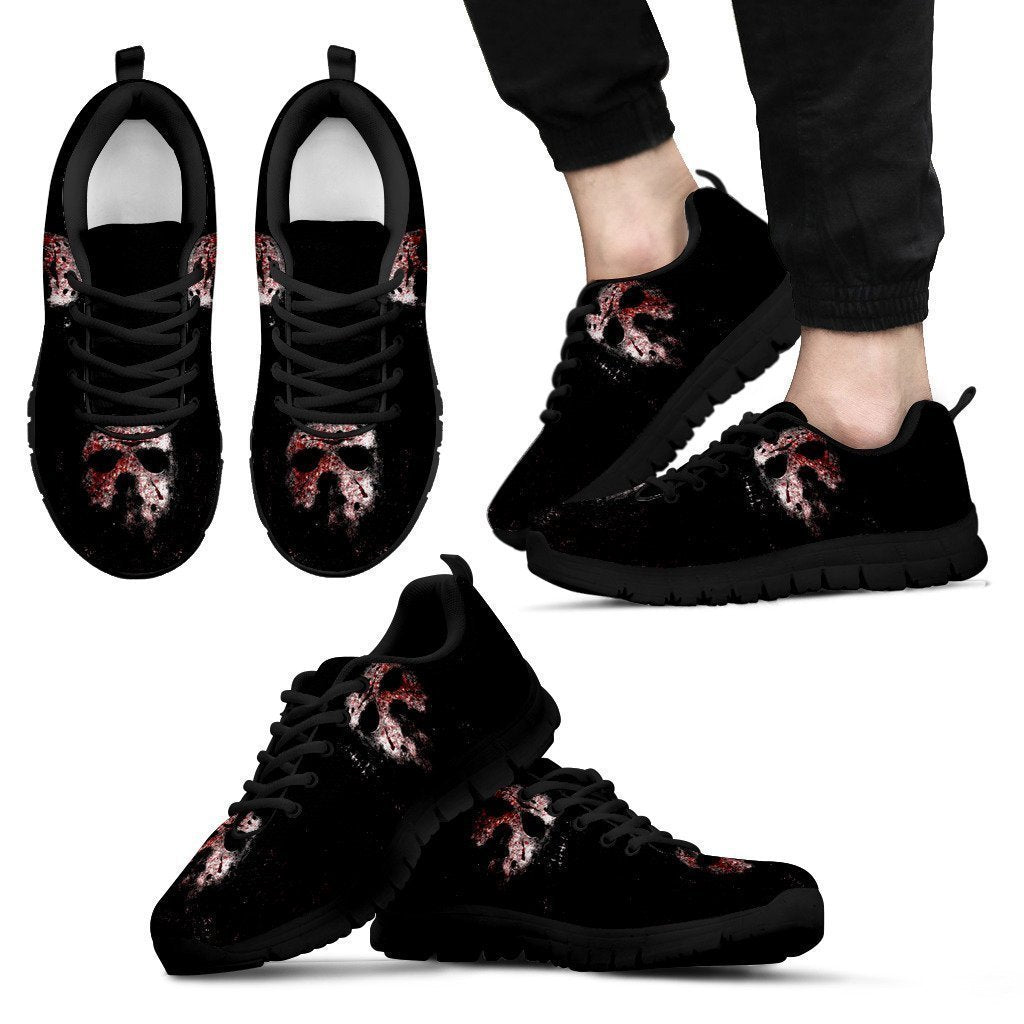 Friday The 13th-Shoes-6teenth Outlet-Men's Sneakers - Black - Friday The 13th-US5 (EU38)-Vibe Cosy™