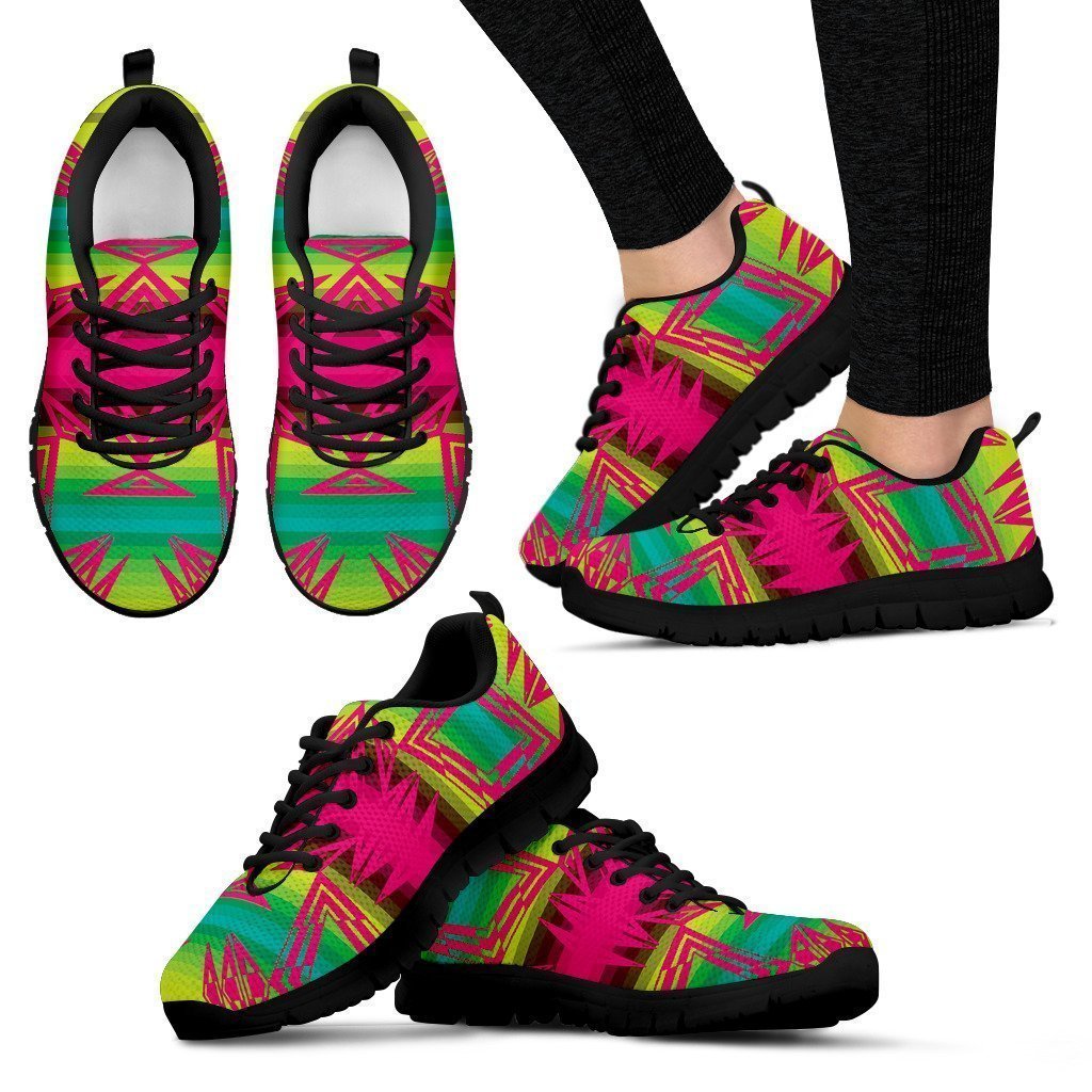 Prairie Fire Pink Women's Sneaker-6teenth World™-Women's Sneakers-US5 (EU35)-Vibe Cosy™