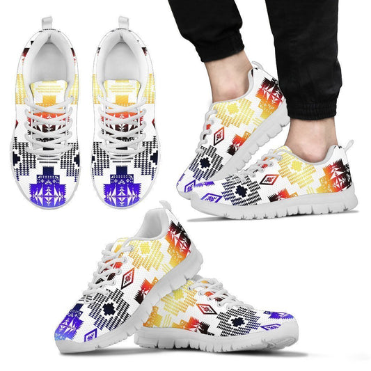 Seven Tribes Horizon White Sopo Men's Sneakers White Sole-6teenth World™-Men's Sneakers-US5 (EU38)-Vibe Cosy™