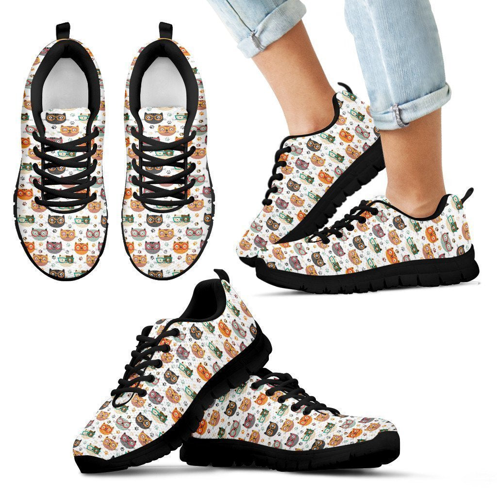 Cute Cats Kid's Sneakers-6teenth World™-Kid's Sneakers-11 CHILD (EU28)-Vibe Cosy™