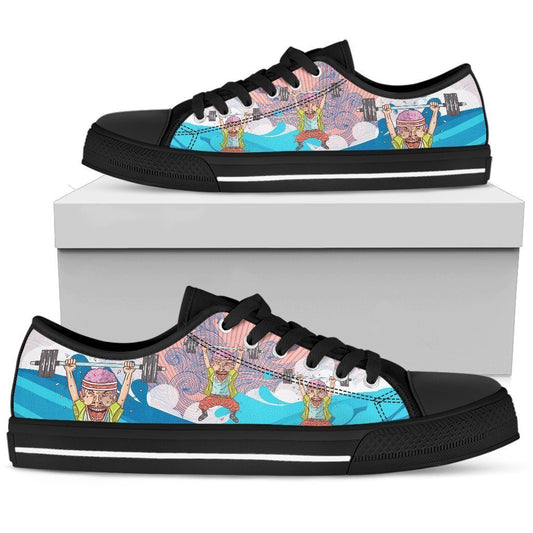 Barbell Women's Low Top Shoe-6teenth World™-Women's Low Top Shoe-US5.5 (EU36)-Vibe Cosy™