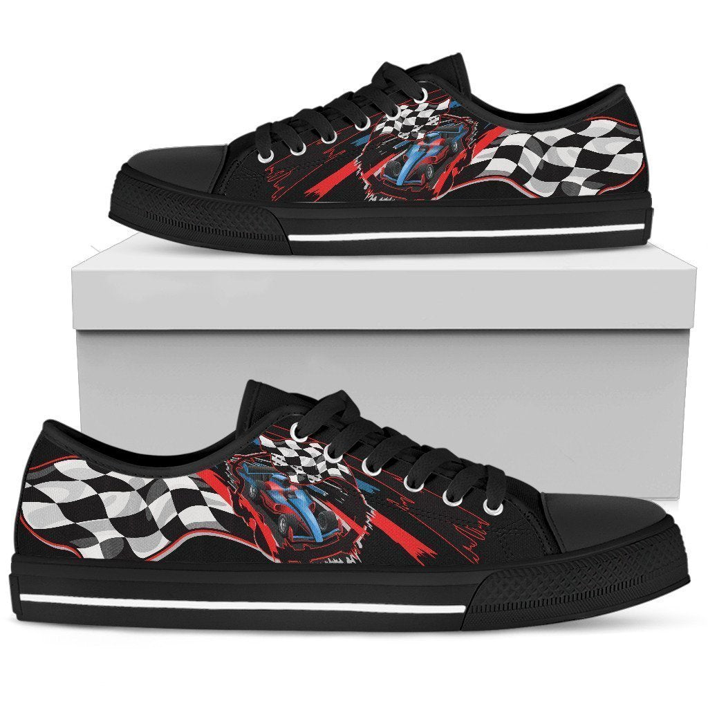 Racing Women's Low Top Shoe-6teenth World™-Women's Low Top Shoe-US5.5 (EU36)-Vibe Cosy™