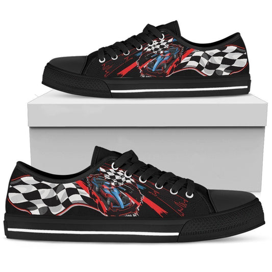 Racing Women's Low Top Shoe-6teenth World™-Women's Low Top Shoe-US5.5 (EU36)-Vibe Cosy™
