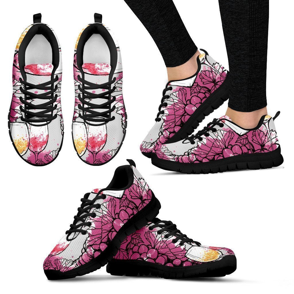 Wine Shoes-Shoes-6teenth Outlet-Women's Sneakers - Black - Wine Shoes-US5 (EU35)-Vibe Cosy™