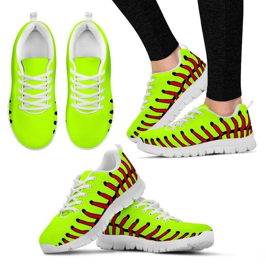 Softball Sneakers Women's Sneakers-6teenth World™-Women's Sneakers-US5 (EU35)-Vibe Cosy™
