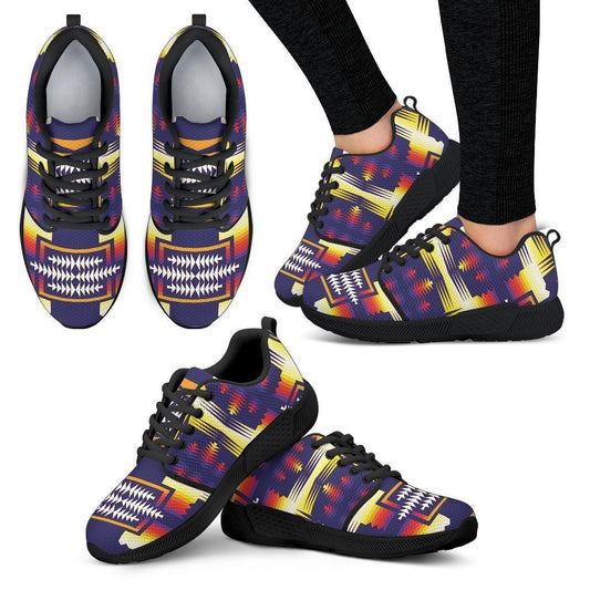 Southwest Rainbow Sage Sopo Women's Athletic Sneakers-6teenth World™-Women's Athletic Sneakers-US5 (EU35)-Vibe Cosy™