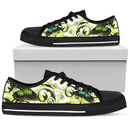 Butterfly Women's Low Top-6teenth World™-Women's Low Top Shoe-US5.5 (EU36)-Vibe Cosy™