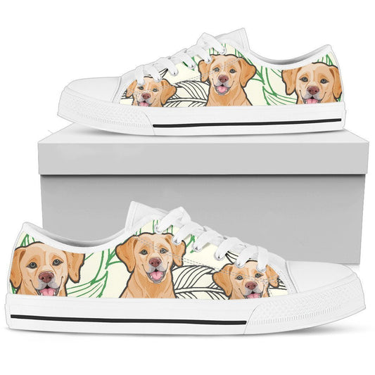 Golden Retriever Women's Low Top Shoe-6teenth World™-Women's Low Top Shoe-US5.5 (EU36)-Vibe Cosy™