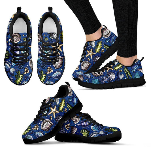 Sea life Women's Sneakers-6teenth World™-Women's Sneakers-US5 (EU35)-Vibe Cosy™