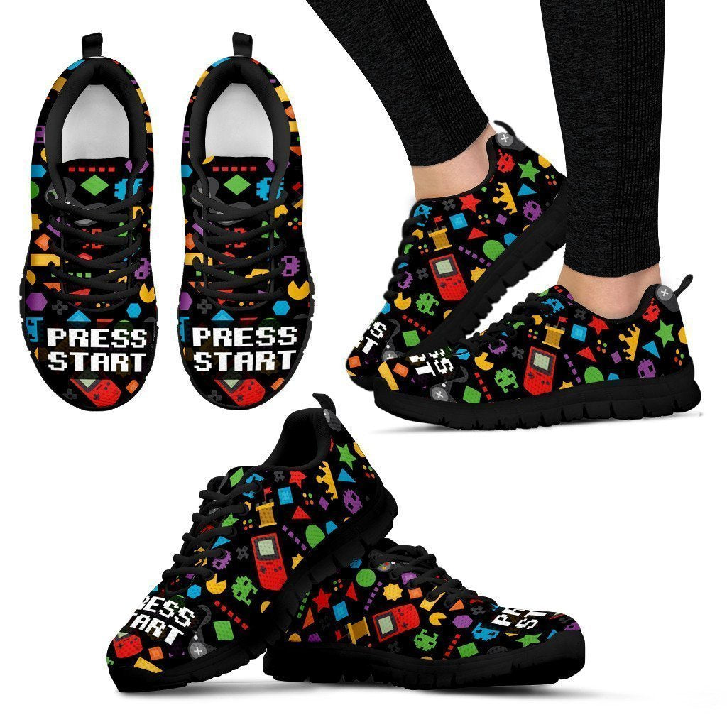 Classic Arcade Women's Sneakers-6teenth World™-Women's Sneakers-US5 (EU35)-Vibe Cosy™