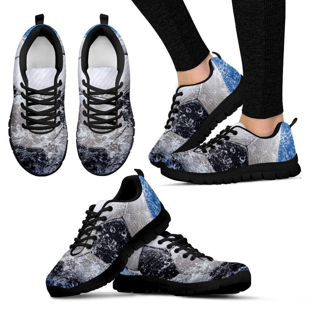 Soccer shoes-Shoes-6teenth Outlet-Women's Sneakers - Black - Soccer shoes-US5 (EU35)-Vibe Cosy™