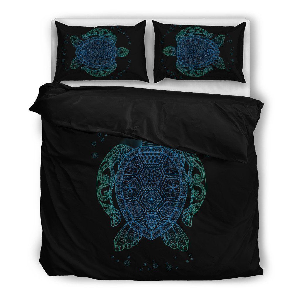 LET THE SEA SET YOU FREE BED SET-BEDDING SETS-HD09-US Queen/Full-Vibe Cosy™