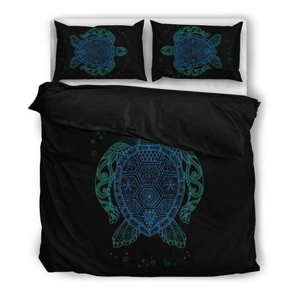 LET THE SEA SET YOU FREE BED SET-BEDDING SETS-HD09-US Queen/Full-Vibe Cosy™