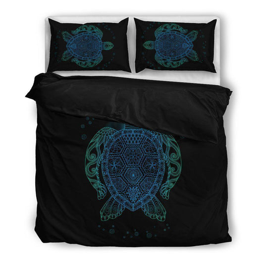 LET THE SEA SET YOU FREE BED SET-BEDDING SETS-HD09-US Queen/Full-Vibe Cosy™