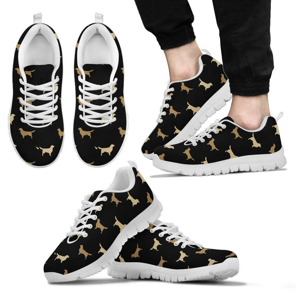 Golden Retriever Lover Shoes men-6teenth World™-Men's Sneakers-US5 (EU38)-Vibe Cosy™