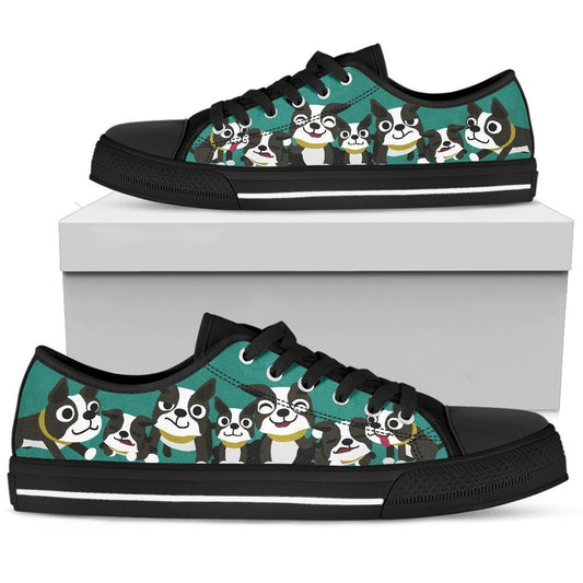 Boston Women's Low Top Shoe-6teenth World™-Women's Low Top Shoe-US5.5 (EU36)-Vibe Cosy™