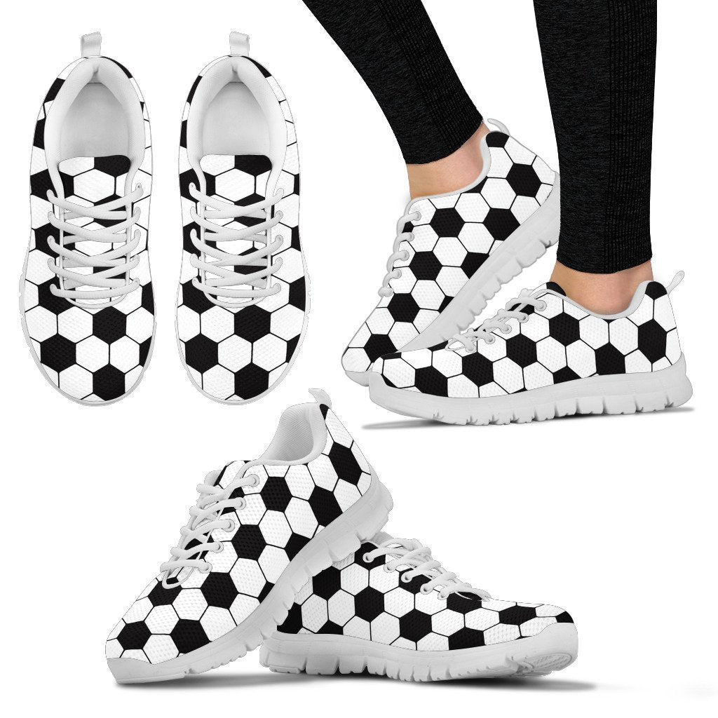 Soccer socks-Shoes-6teenth Outlet-Women's Sneakers - White - Soccer socks-US5 (EU35)-Vibe Cosy™