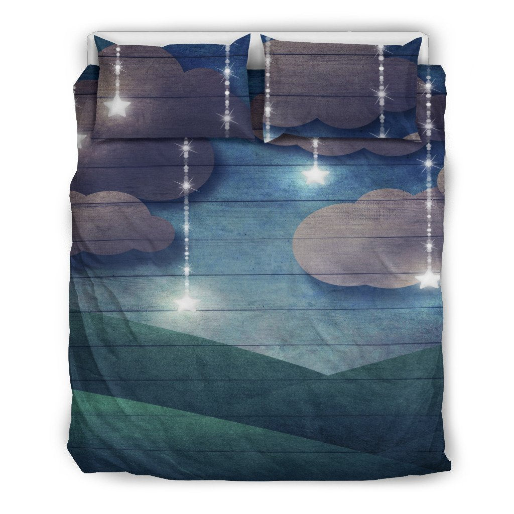 Fantasy Night Sky D1 Bedding Set-6teenth World™-Bedding Set-Twin-Vibe Cosy™
