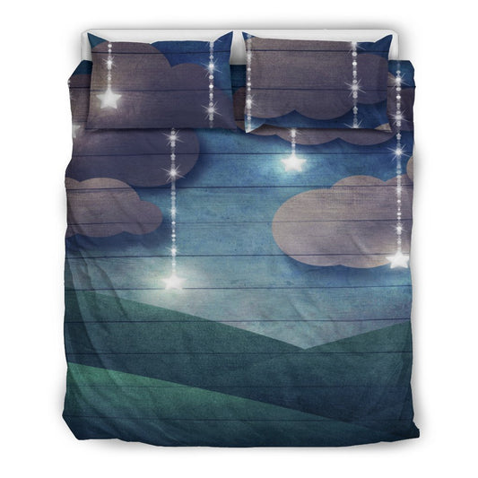 Fantasy Night Sky D1 Bedding Set-6teenth World™-Bedding Set-Twin-Vibe Cosy™
