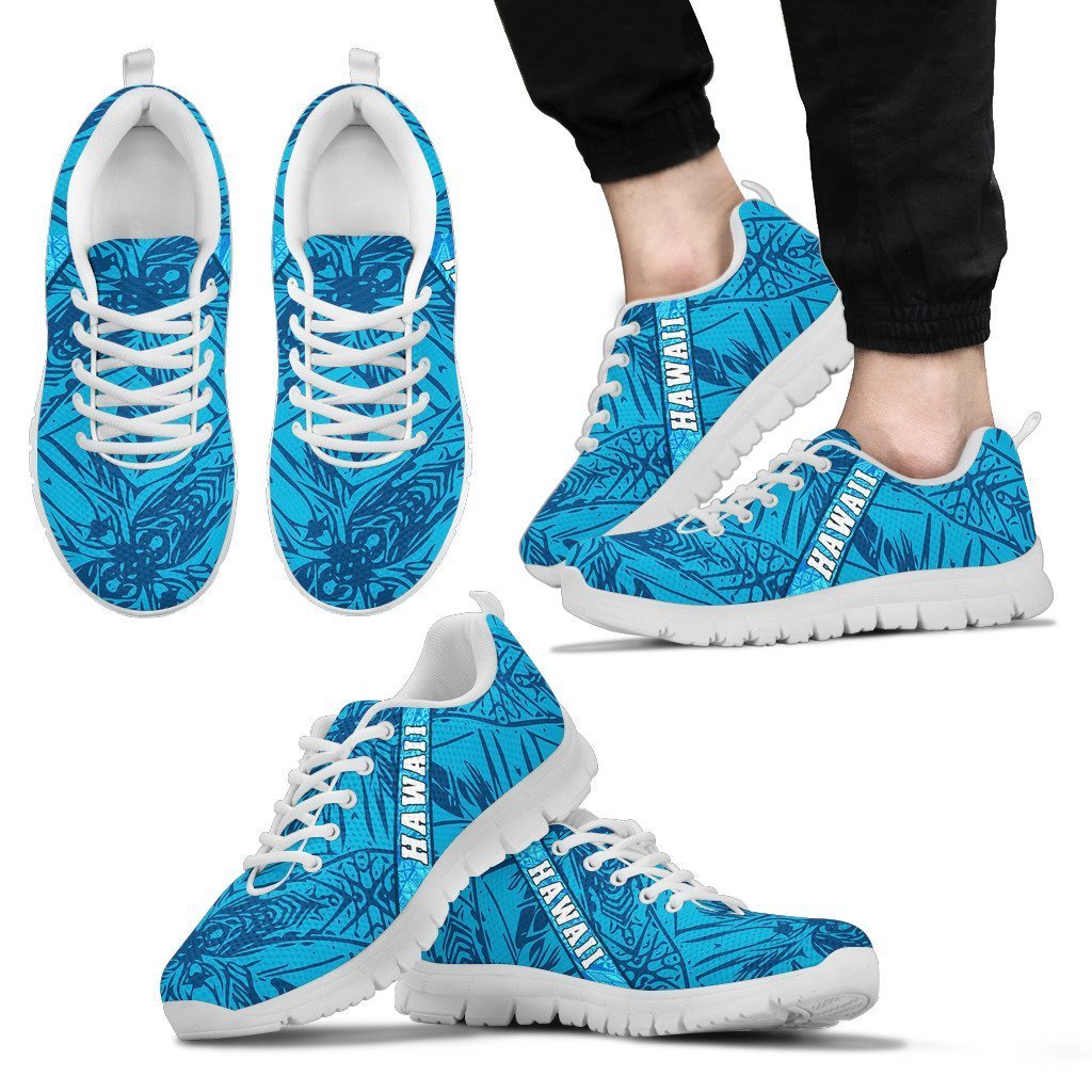 Hawaii Polynesian Sneakers 05 - AH - J9-SNEAKERS-Alohawaii-Men's Sneakers-US5 (EU38)-White-Vibe Cosy™