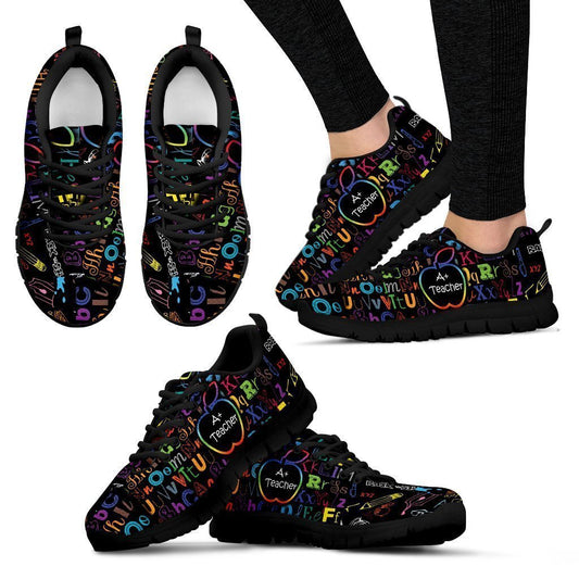 A+ Teacher Women's Sneakers-6teenth World™-Women's Sneakers-US5 (EU35)-Vibe Cosy™