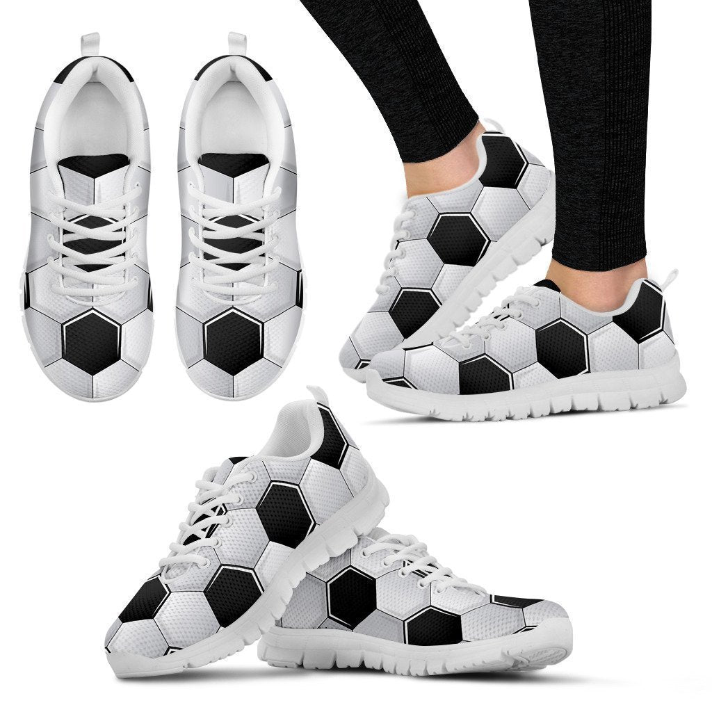Soccer Ball Women's Sneakers-6teenth World™-Women's Sneakers-US5 (EU35)-Vibe Cosy™