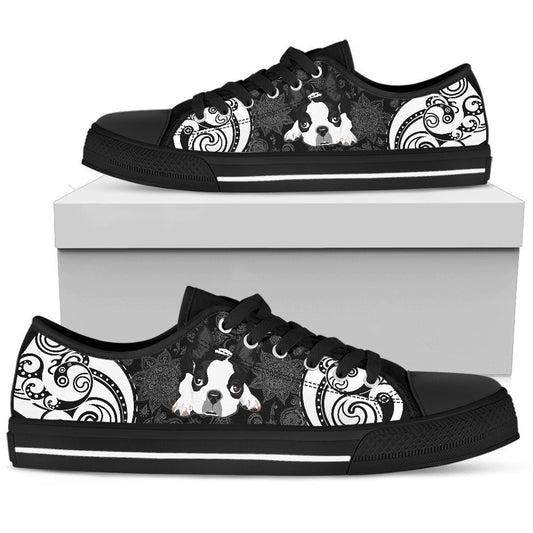 Boston Women's Low Top Shoe-6teenth World™-Women's Low Top Shoe-US5.5 (EU36)-Vibe Cosy™