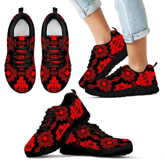 Seven Tribes Red Fire Sopo Kid's Sneakers-6teenth World™-Kid's Sneakers-11 CHILD (EU28)-Vibe Cosy™