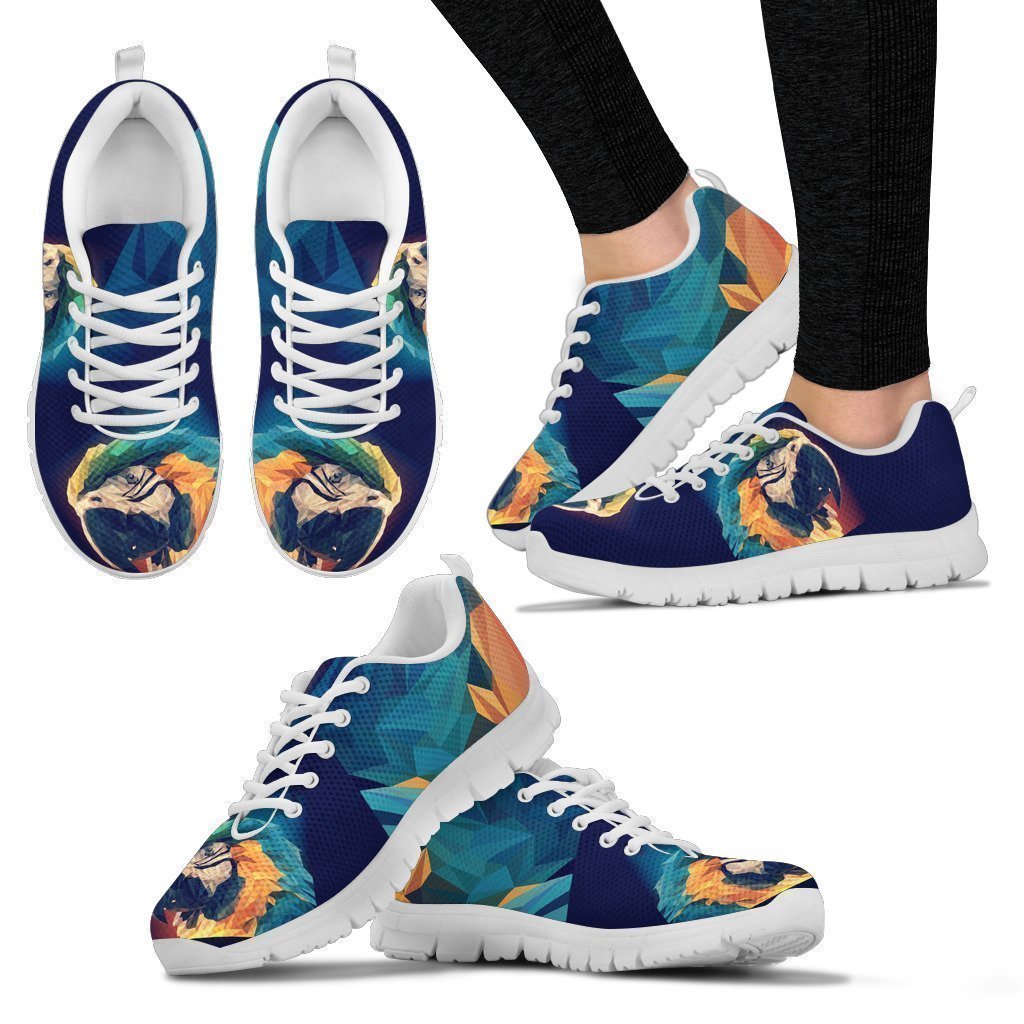 Parrot Art Limited Edition Sneaker-Ocean Gadget™-Black Sole-US5 (EU35)-Vibe Cosy™