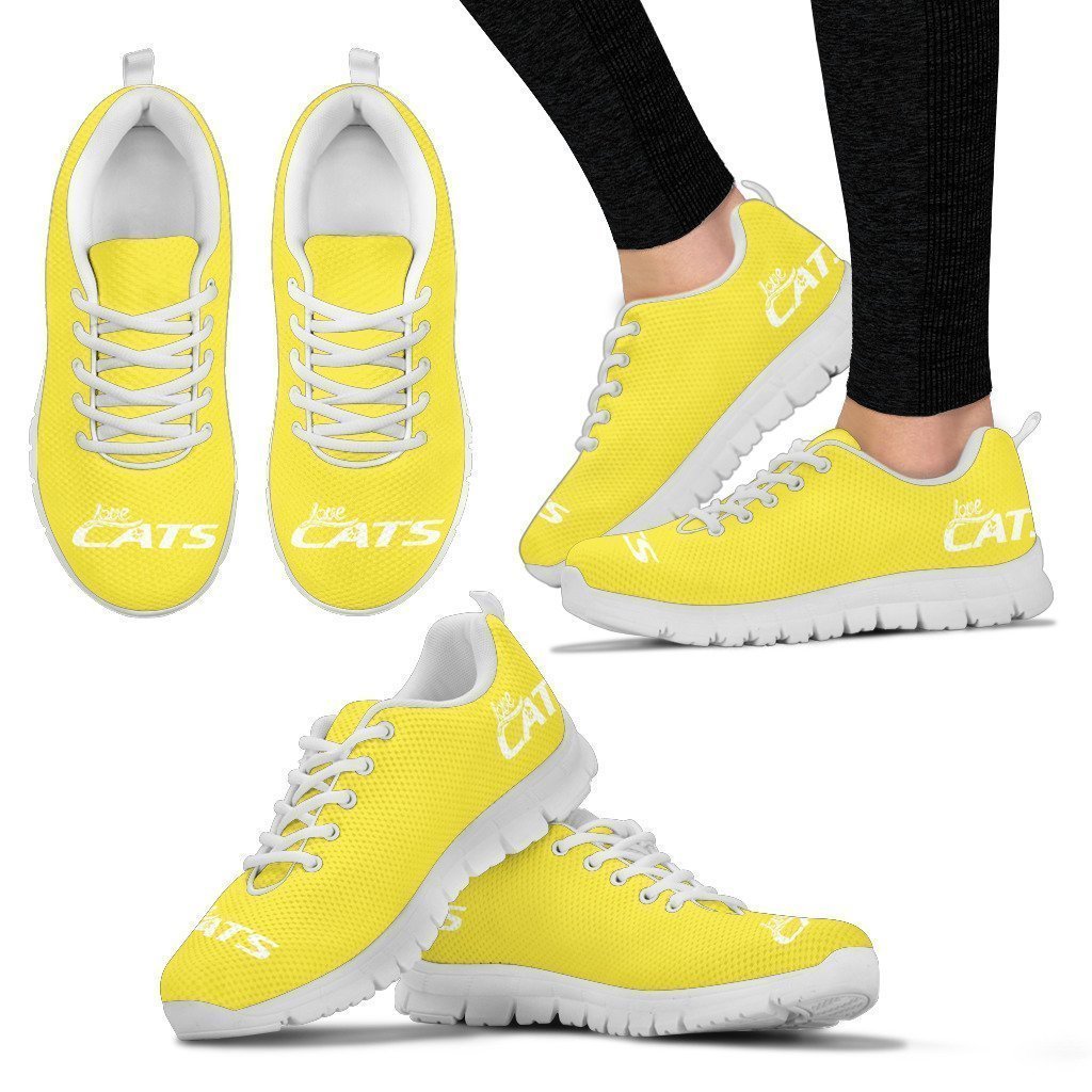 Yellow Women's Sneakers-6teenth World™-Women's Sneakers-US5 (EU35)-Vibe Cosy™
