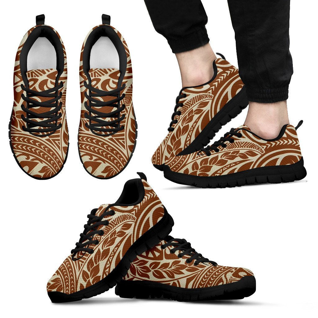 Poly Tribal Sneakers 25 - AH - J9-SNEAKERS-Alohawaii-Men's Sneakers-US5 (EU38)-Black-Vibe Cosy™
