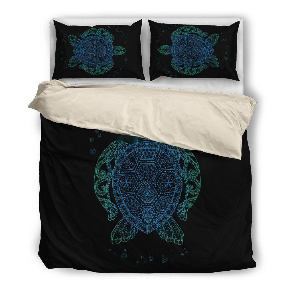 LET THE SEA SET YOU FREE BED SET-BEDDING SETS-HD09-US Queen/Full-Vibe Cosy™