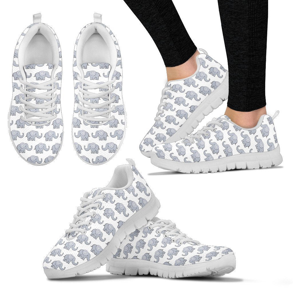 Elephants Women's Sneakers-6teenth World™-Women's Sneakers-US5 (EU35)-Vibe Cosy™