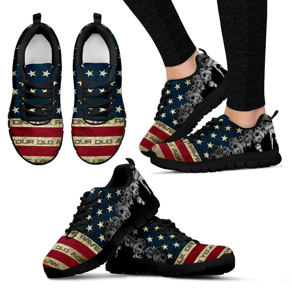 Walk on the ravement-Shoes-6teenth Outlet-Women's Sneakers - Black - Walk on the ravement-US5 (EU35)-Vibe Cosy™