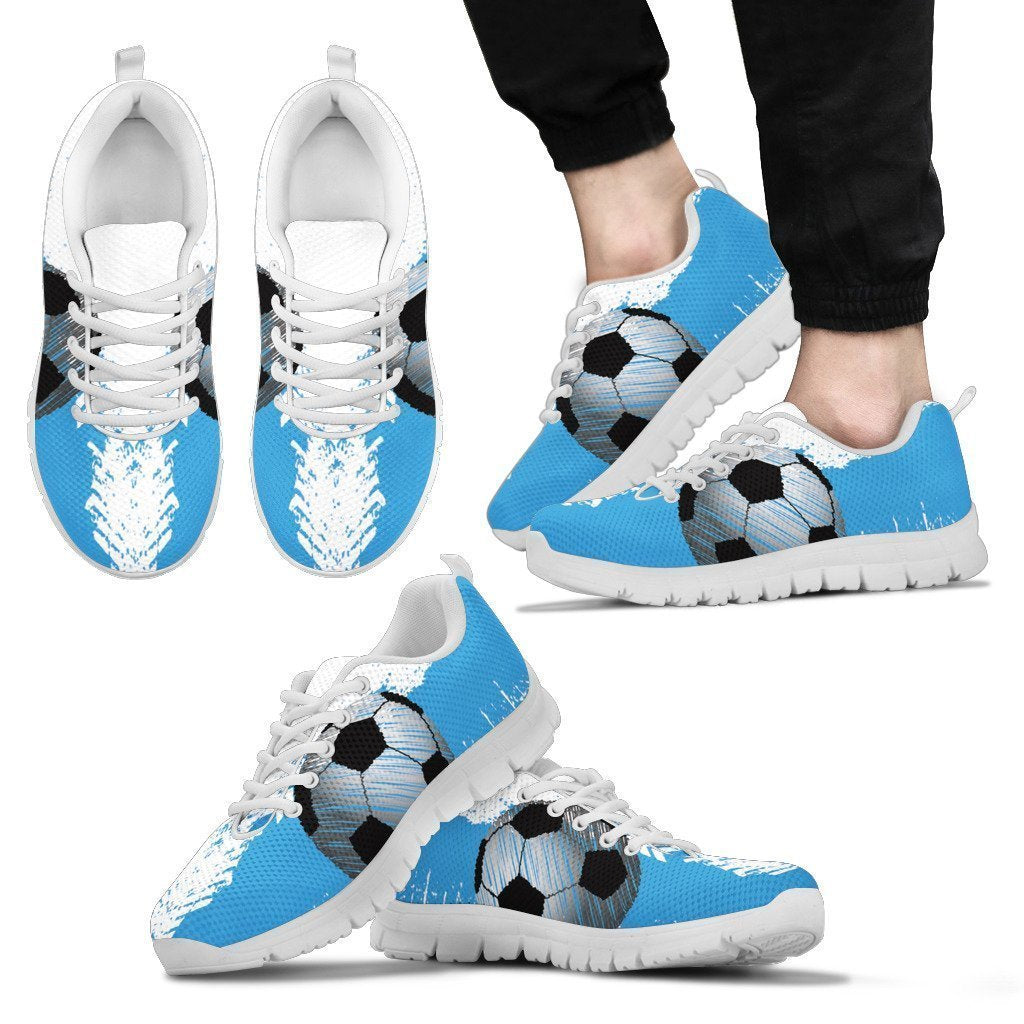Soccer shoes-Shoes-6teenth Outlet-Men's Sneakers - White - Soccer shoes-US5 (EU38)-Vibe Cosy™