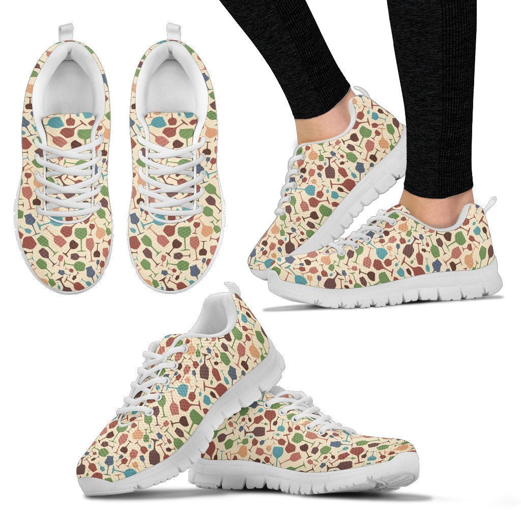 Wine Shoes-Shoes-6teenth Outlet-Women's Sneakers - White - Wine Shoes-US5 (EU35)-Vibe Cosy™