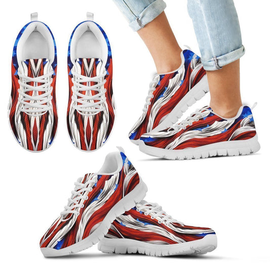 America Flag Kid's Sneakers-6teenth World™-Kid's Sneakers-11 CHILD (EU28)-Vibe Cosy™