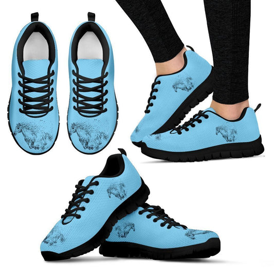 Blue-Horse Women's Sneakers-6teenth World™-Women's Sneakers-US5 (EU35)-Vibe Cosy™