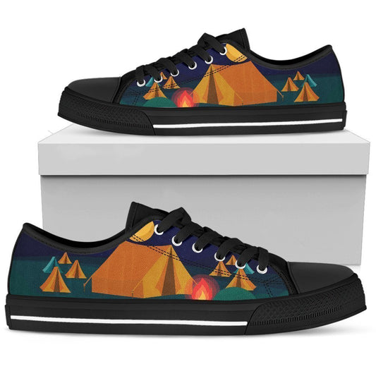 Camping Women's Low Top Shoe-6teenth World™-Women's Low Top Shoe-US5.5 (EU36)-Vibe Cosy™