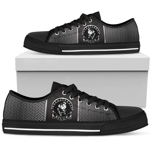 Pug Women's Low Top Shoe-6teenth World™-Women's Low Top Shoe-US5.5 (EU36)-Vibe Cosy™
