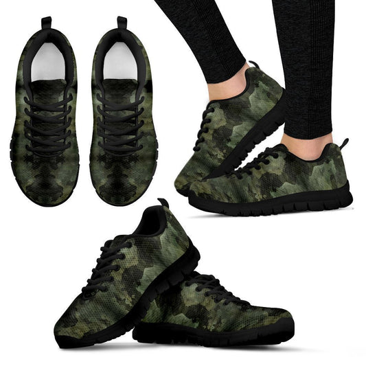 Dark Green Women's Sneakers-6teenth World™-Women's Sneakers-US5 (EU35)-Vibe Cosy™