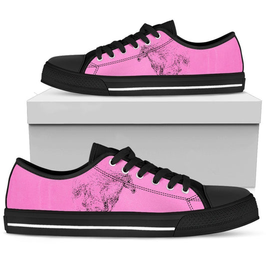 Pink Horse Women's Low Top Shoe-6teenth World™-Women's Low Top Shoe-US5.5 (EU36)-Vibe Cosy™