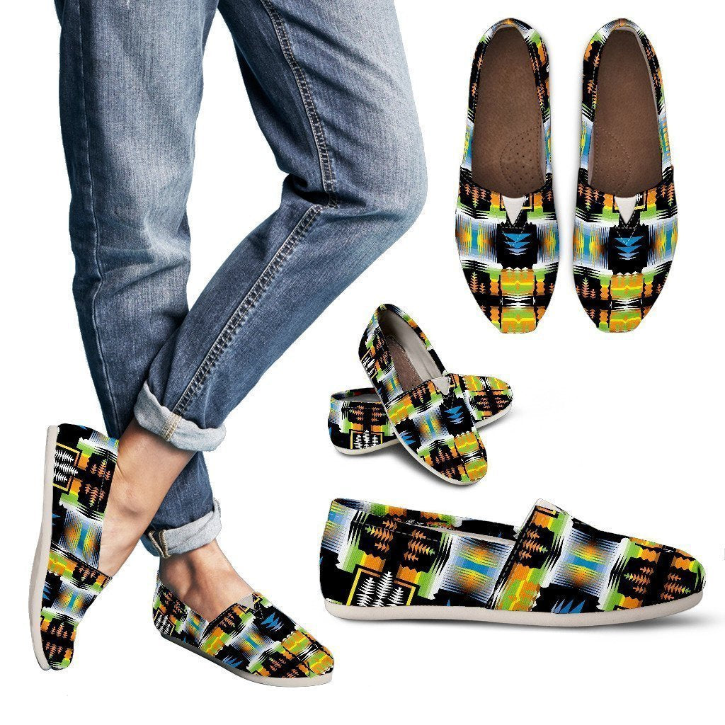 Autumn Fire Sage Women's Casual Shoe-6teenth World™-Women's Casual Shoes-US6 (EU36)-Vibe Cosy™