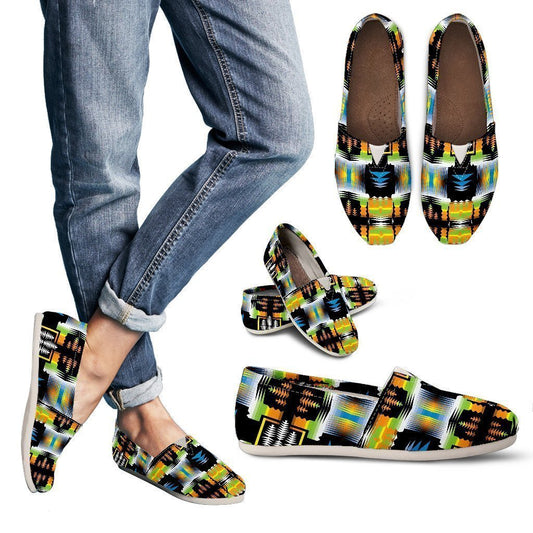 Autumn Fire Sage Women's Casual Shoe-6teenth World™-Women's Casual Shoes-US6 (EU36)-Vibe Cosy™
