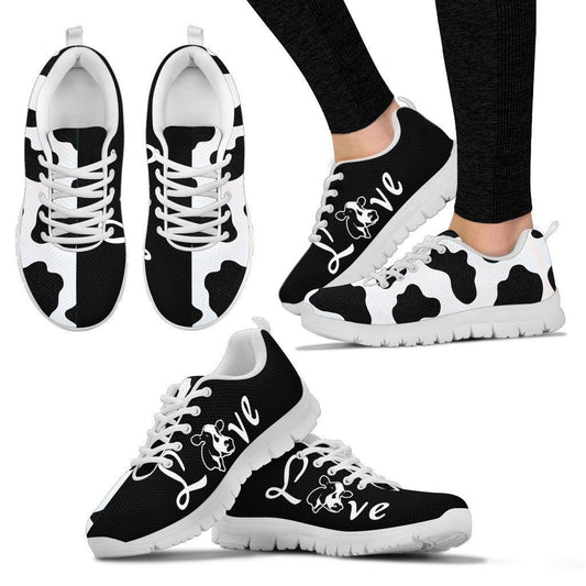 Dairy Cows Women's Sneakers-6teenth World™-Women's Sneakers-US5 (EU35)-Vibe Cosy™