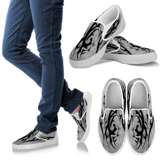 HAWAIIAN COLLECTION - Men Gray Swirl-6teenth World™-Kid's Sneakers-US8 (EU40)-Vibe Cosy™